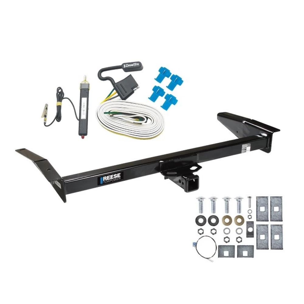 Reese Trailer Tow Hitch For 79-91 Ford Crown Victoria Mercury Grand Marquis 80-83 Lincoln Mark VI w/ Wiring Harness Kit