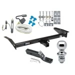 Reese Trailer Tow Hitch For 79-91 Ford Crown Victoria Mercury Grand Marquis 80-83 Lincoln Mark VI Complete Package w/ Wiring and 1-7/8" Ball