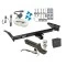 Reese Trailer Tow Hitch For 79-91 Ford Crown Victoria Mercury Grand Marquis 80-83 Lincoln Mark VI Deluxe Package Wiring 2" Ball Mount and Lock