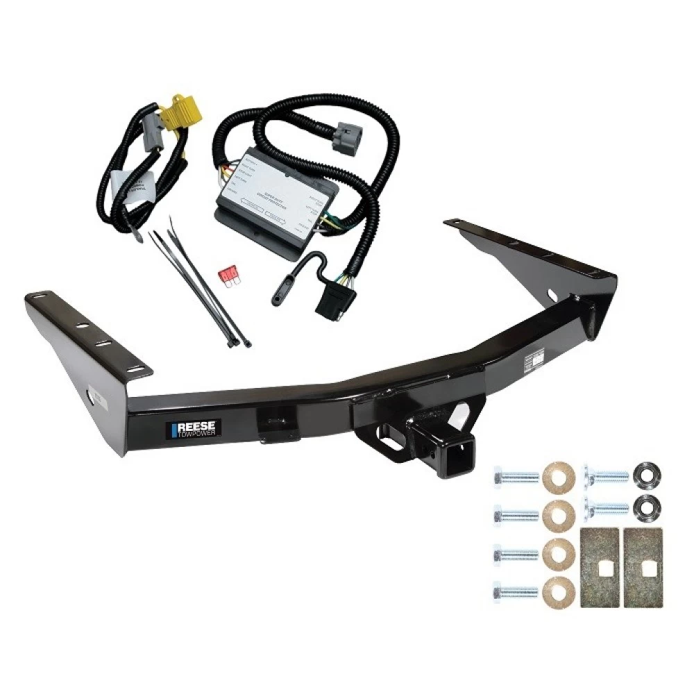 Reese Trailer Tow Hitch For 2000 Toyota Tundra All, Exc factory towable bumper w/ Wiring Harness Kit