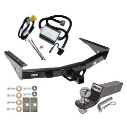 Reese Trailer Tow Hitch For 2000 Toyota Tundra All, Exc factory towable bumper Complete Package w/ Wiring and 2" Ball