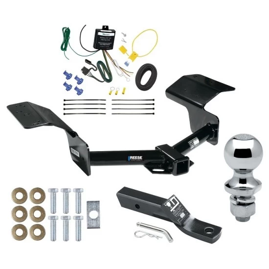 Reese Trailer Tow Hitch For 04-09 Cadillac SRX All Models Complete Package w/ Wiring and 1-7/8" Ball