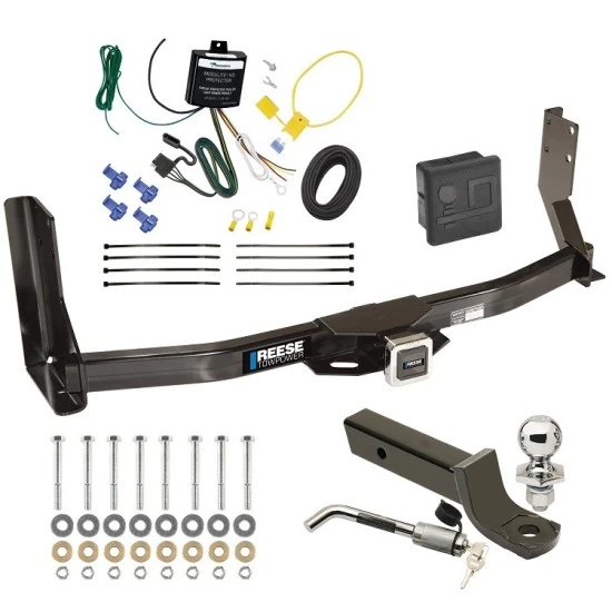 Reese Trailer Tow Hitch For 02-06 Freightliner Dodge Sprinter 2500 3500 Deluxe Package Wiring 2" Ball Mount and Lock