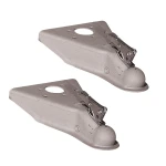 Fulton 5K Fas-Lok A-Frame Trailer Coupler 2" Ball Weld-On Bundle (2 Pack)