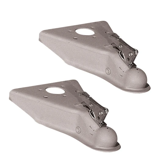 Fulton 5K Fas-Lok A-Frame Trailer Coupler 2" Ball Weld-On Bundle (2 Pack)