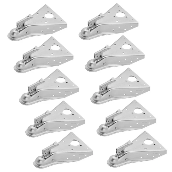 Fulton 5K A-Frame Trailer Coupler for 2 Inch Ball Bolt-On – Bulk 10 Pack