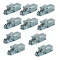 Fulton 5K Fas-Lok Straight Trailer Coupler for 2 Inch Ball and 3 Inch Channel