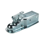Fulton 5K Fas-Lok Straight Trailer Coupler for 2 Inch Ball and 3 Inch Channel