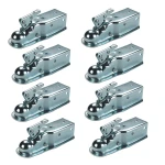 Fulton 5K Fas-Lok Straight Trailer Coupler for 2 Inch Ball and 3 Inch Channel
