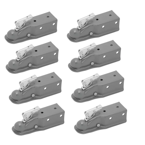 Fulton 8x 5K Fas-Lok Straight Trailer Couplers for 2" Ball and 3" Channel
