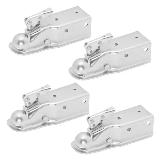 Fulton 6K Fas-Lok Straight Trailer Coupler 2" Ball 3" Channel Bolt-On