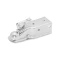 Fulton 6K Fas-Lok Trailer Coupler 2 Inch Ball 3 Inch Channel Bolt-On Set of 2