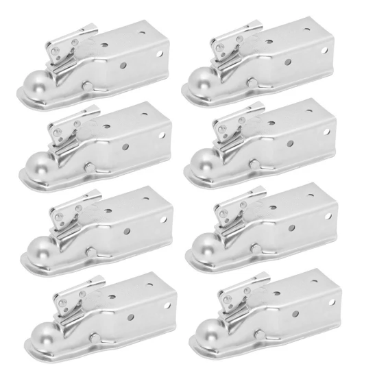 Fulton 6K Fas-Lok Straight Trailer Coupler for 2" Ball and 3" Channel – Bolt-On