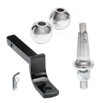 Draw-Tite 2K Drawbar Kit with Interchangeable 1-7/8 and 2 Inch Hitch Balls for 1-1/4 Receiver