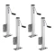 Fulton 2.5K Fixed Mount Trailer Jack with Drop Leg and 28" Lift – 4 Pack
