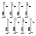 Fulton 2.5K Fixed Mount Trailer Jack 8-Pack with Drop Leg and 28-Inch Lift