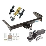 Custom Fit Trailer Hitch Wiring Harness (Plug & Play) 2" Drop Ball-Mount w/ Pin/Clip 2" Chrome Ball Installation Hardware Installation Instructions 36047 118317 21536 Reese Trailer Tow Hitch 87-94 Dodge Dakota Complete Package Wiring and 2& Reese Trailer Tow Hitch For 87-94 Dodge Dakota Complete Package w/ Wiring and 2" Ball