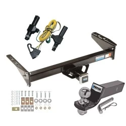 Reese Trailer Tow Hitch For 87-94 Dodge Dakota All Models Complete Package w/ Wiring and 2" Ball