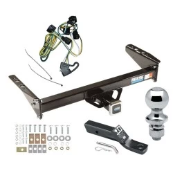 Reese Trailer Tow Hitch For 95-03 Dodge Dakota All Models Complete Package w/ Wiring and 1-7/8" Ball