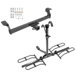 Trailer Tow Hitch For 20-26 Ford Escape Except PHEV 1-1/4" Receiver Class 2 Platform Style 2 Bike Rack