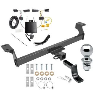 Reese Trailer Tow Hitch For 20-22 Ford Escape Exc PHEV Complete Package w/ Wiring Draw Bar and 2" Ball