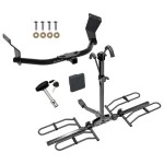 Trailer Tow Hitch For 19-26 Acura RDX Platform Style 2 Bike Rack Hitch Lock and Cover