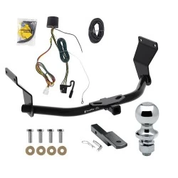 Trailer Tow Hitch For 19-26 Acura RDX All Models Complete Package w/ Wiring Draw Bar and 1-7/8" Ball