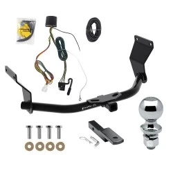 Trailer Tow Hitch For 19-26 Acura RDX All Models Complete Package w/ Wiring Draw Bar Kit and 2" Ball