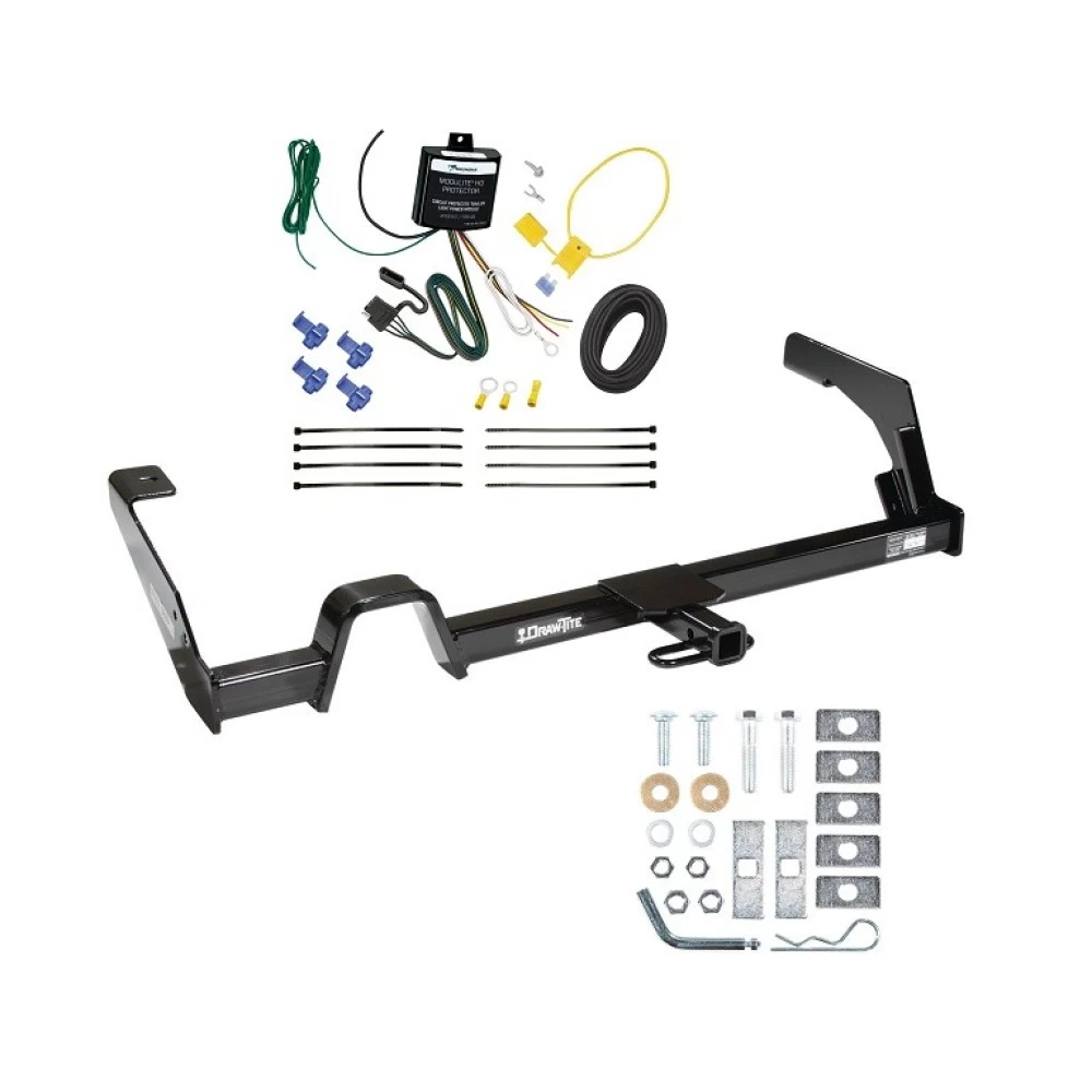 Trailer Tow Hitch For 00-04 Subaru Legacy Sedan and Wagon w/ Wiring Harness Kit