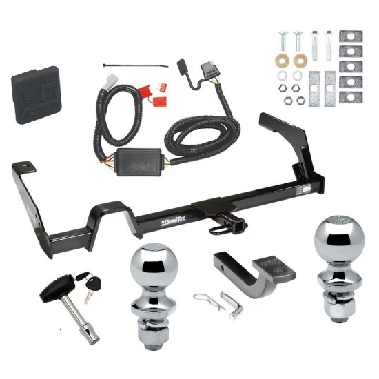 Reese Trailer Tow Hitch For 00-04 Subaru Outback Wagon Exc Sport Deluxe Package Wiring 2" and 1-7/8" Ball and Lock