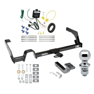Trailer Tow Hitch For 00-04 Subaru Legacy Sedan and Wagon Complete Package w/ Wiring Draw Bar and 1-7/8" Ball