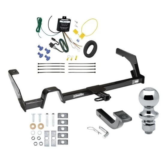 Trailer Tow Hitch For 00-04 Subaru Legacy Sedan and Wagon Complete Package w/ Wiring Draw Bar and 1-7/8" Ball