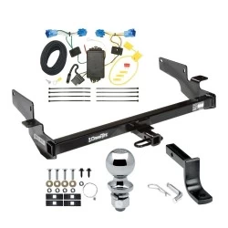 Trailer Tow Hitch For 06-11 Cadillac DTS Complete Package w/ Wiring Draw Bar Kit and 2" Ball