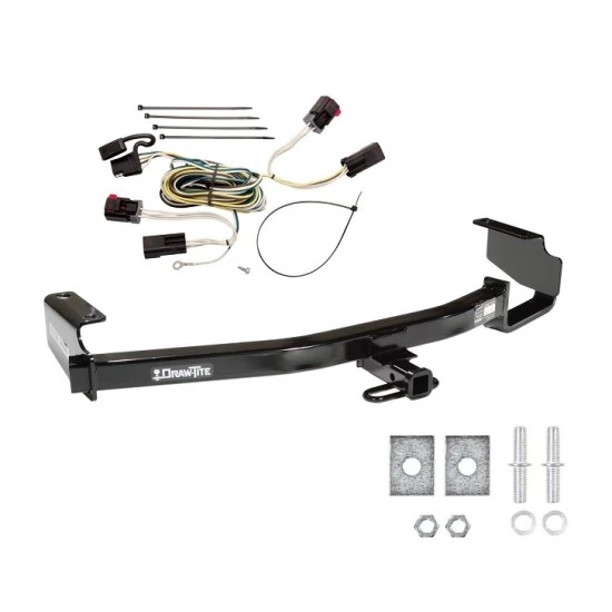 Trailer Tow Hitch For 04-07 Chrysler Town and Country Dodge Grand Caravan Exc Stow 'n Go Seats w/ Wiring Harness Kit