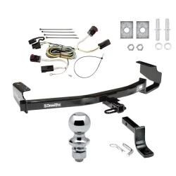 Trailer Tow Hitch For 04-07 Chrysler Town and Country Dodge Grand Caravan Exc Stow 'n Go Seats Complete Package w/ Wiring Draw Bar and 1-7/8" Ball