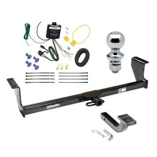 Trailer Tow Hitch For 01-07 Volvo V70 03-07 XC70 Complete Package w/ Wiring Draw Bar and 1-7/8" Ball