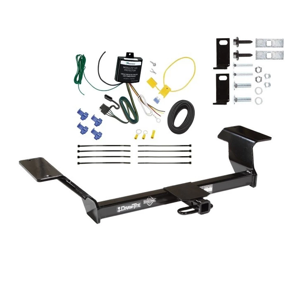 Trailer Tow Hitch For 00-05 Buick LeSabre Pontiac Bonneville (Incl SLE) w/ Wiring Harness Kit