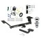 Trailer Tow Hitch For 00-05 Buick LeSabre Pontiac Bonneville (Incl SLE) Complete Package w/ Wiring Draw Bar and 1-7/8" Ball