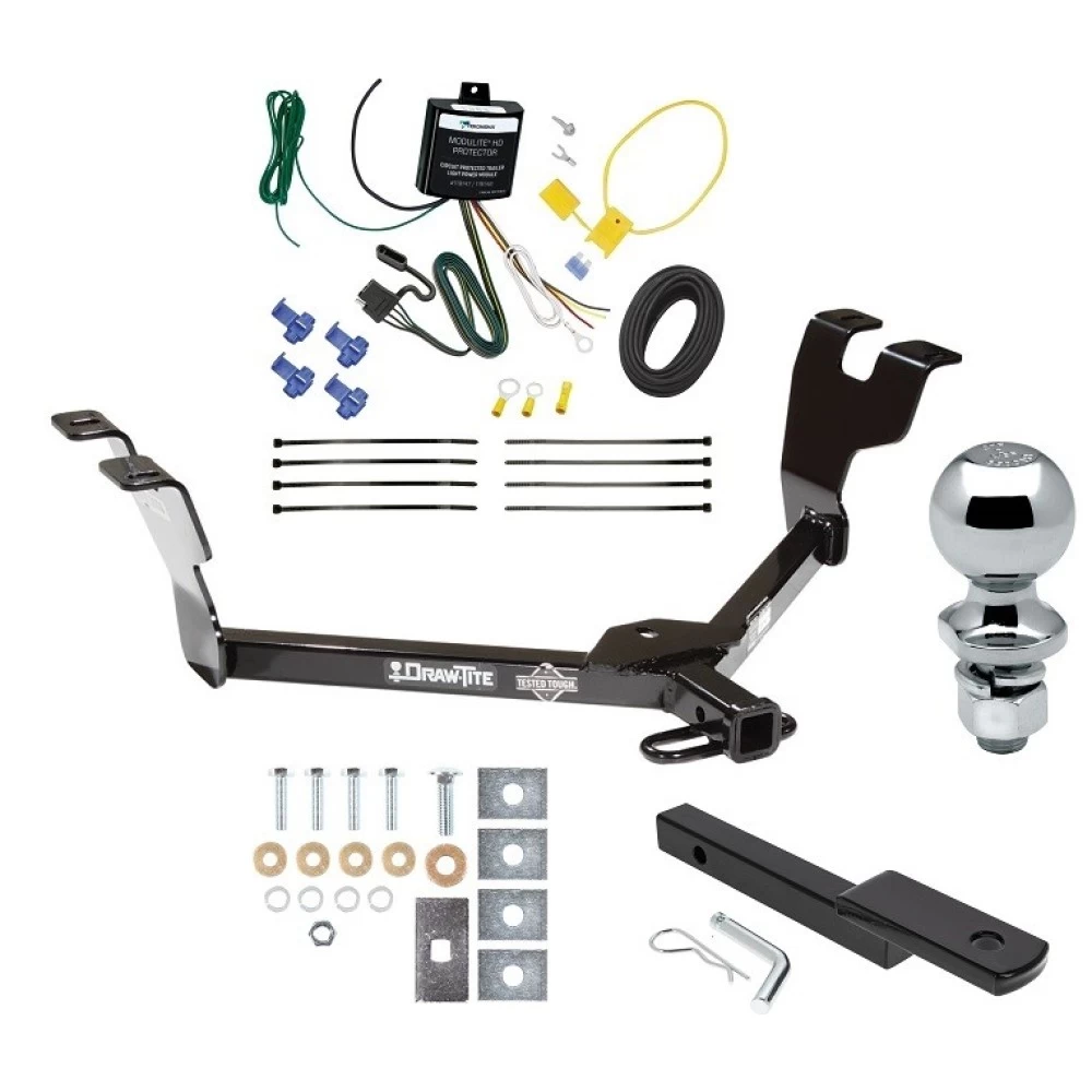 Custom Fit Trailer Hitch Draw-Bar w/ Pin/Clip Wiring Harness (Requires Splicing) 2" Chrome Ball Installation Hardware Installation Instructions 363340 119148 63820 Draw-Tite Trailer Tow Hitch 05-09 Subaru Legacy 05-07 Outback Sedan Complete Package Trailer Tow Hitch For 05-09 Subaru Legacy 05-07 Outback Sedan Complete Package w/ Wiring Draw Bar Kit and 2" Ball