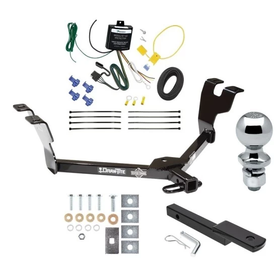 Custom Fit Trailer Hitch Draw-Bar w/ Pin/Clip Wiring Harness (Requires Splicing) 2" Chrome Ball Installation Hardware Installation Instructions 363340 119148 63820 Draw-Tite Trailer Tow Hitch 05-09 Subaru Legacy 05-07 Outback Sedan Complete Package Trailer Tow Hitch For 05-09 Subaru Legacy 05-07 Outback Sedan Complete Package w/ Wiring Draw Bar Kit and 2" Ball
