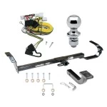 Trailer Tow Hitch For 97-01 Toyota Camry All Models Complete Package w/ Wiring Draw Bar and 1-7/8" Ball