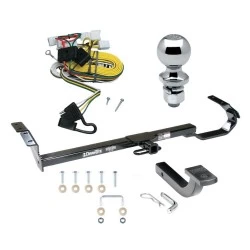 Trailer Tow Hitch For 97-01 Toyota Camry All Models Complete Package w/ Wiring Draw Bar Kit and 2" Ball
