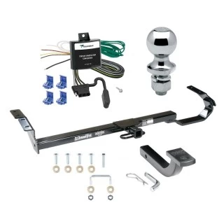Trailer Tow Hitch For 97-06 Toyota Camry Lexus ES300 ES330 Sedan 95-99 Avalon 99-03 Solara Complete Package w/ Wiring Draw Bar and 1-7/8" Ball