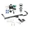 Trailer Tow Hitch For 97-06 Toyota Camry Lexus ES300 ES330 Sedan 95-99 Avalon 99-03 Solara Complete Package w/ Wiring Draw Bar and 1-7/8" Ball
