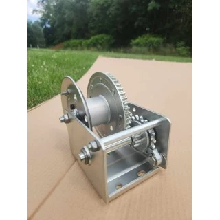 Fulton Brake Winch 1,500 Lbs. High-Performance Cable Only Boat Lift Trailer Grain Auger Manual Forklift Hoist