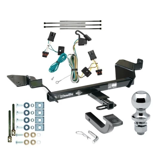 Trailer Tow Hitch For 97-05 Buick Century (Sedan) 05-09 Allure LaCrosse Complete Package w/ Wiring Draw Bar and 1-7/8" Ball