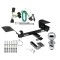 Trailer Tow Hitch For 06-16 Chevrolet Impala Complete Package w/ Wiring Draw Bar Kit and 2" Ball