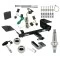 Trailer Tow Hitch For 00-05 Chevrolet Impala All Models Ultimate Package w/ Wiring Draw Bar Kit Interchange 2" 1-7/8" Ball Lock and Cover