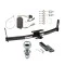 Trailer Tow Hitch For 05-06 Chevy Equinox 06 Pontiac Torrent Complete Package w/ Wiring Draw Bar Kit and 2" Ball