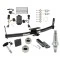 Trailer Tow Hitch For 02-07 Saturn Vue Except Redline Ultimate Package w/ Wiring Draw Bar Kit Interchange 2" 1-7/8" Ball Lock and Cover